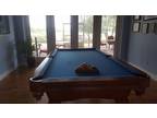 greem leaf pool table