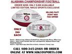Alabama Crimson Tide '18 National Championship Football