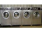 Heavy Duty Wascomat Front Load Washer White Side/Stainless Steel W184 USED