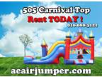 Carnival Top Bounce House Combo - All DAy Rental