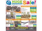 Huge Sale of Furniture on 10th Anniversary of Leon Furniture, Phoenix