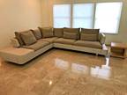 Natuzzi Italia "Opus" Modular Leather Sectional