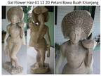 Bali life size Acacia wood female carving less than half price-3 choices