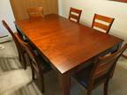Dining Set ( a table with 6 chairs) ** SOLD **