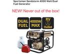 NEW! Sportsman Sandstorm 4,000 Watt Dual Fuel Generator!