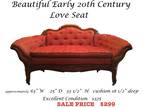 EARLY 20th CENTURY LOVE SEAT