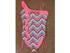 Girls justice one piece bathing suit