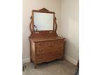 Antique Dresser with Mirror