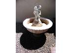 Fountain - Used as a Bubbling Water Fountain, Bird Bath or Planter - with or