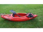 Sundolphin Aruba 8' sit-in kayak, XL life vest, & Seasense paddle