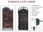 Forged gates door