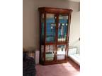 Large Oak Curio