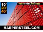 Steel shipping containers for sale