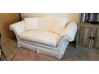 Beautiful White Elegant Love Seat