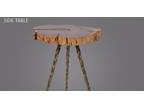 Buy Molten Metal Side Table at Aglow Exports Inc.