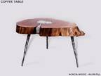 Best Quality Molten Wood Coffee Table at Aglow Exports Inc.