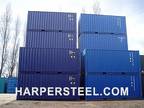 Steel Shipping Containers for Sale, delivered - 10', 20', 40'
