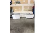 Office credenza, white.