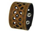 Make A Personal Style Statement With Black Leather Cuff