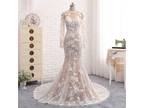Zoe's Lace Mermaid Long Sleeve Wedding Dress
