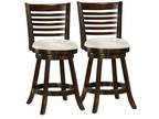 Bar Stools- Cappuccino Woodgrove Collection