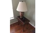 End tables (2) and lamp
