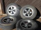 4 Lt275/70r 18 Tires and Rims