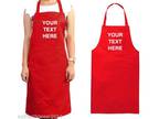 Cafe Apron/ Bar BQ Apron/ Bar Apron/ Kitchen Apron/ Wedding Apron