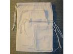 Unbleached Cotton Muslin Bag/ Cotton Food Packing/ Food Storage Bag