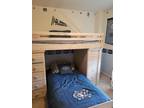 Wood Bunk Beds and Dresser