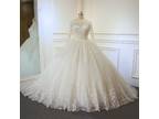 Stacy's Elegant Princess Wedding Gown