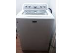 White Maytag top load washer