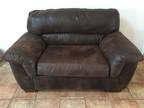 Brown Bed Sofa and love seat set