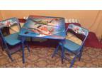 Kids table and 2 chairs