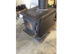 Brass Flame wood stove