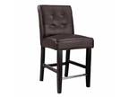 Bar Stool- Brown Leather