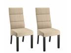 Dining Chairs- Cream Tall Back