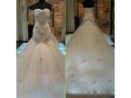 Amber's Strapless Beading Mermaid Wedding Gown