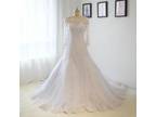 Carol's Lace A Line Wedding Dress