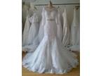 Skye's Mermaid Lace Long Sleeve Wedding Gown
