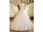 Vanessa's Lace A Line Wedding Dress Sizes 12 Ivory