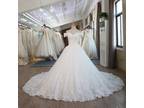 Meryl's A Line Lace Vintage Wedding Gown