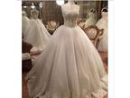 Casey's Princess Sleeveless Beading Wedding Gown