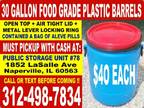 Rain WaterBarrel, Plastic Barrels, and Storage Drum/ Drums