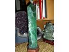 Exceptional and Beautiful Large Polished Fluorite Point