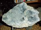 Gorgeous and Beautiful Huge Gallery Blue Celestite Quartz Geode Cluster Crystal