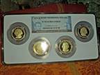 2007 S Proof Presidential PF 70 ULTRA CAMEO BLOCK SET