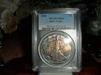 Exceptional and Beautiful 1990-P American Silver Eagle MS 65 PCGS MONSTER
