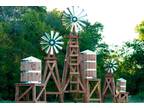 Rustic Americana Windmill Decor, Windmills and Water Tower