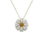 Daisy Flower Necklace 14K Tone